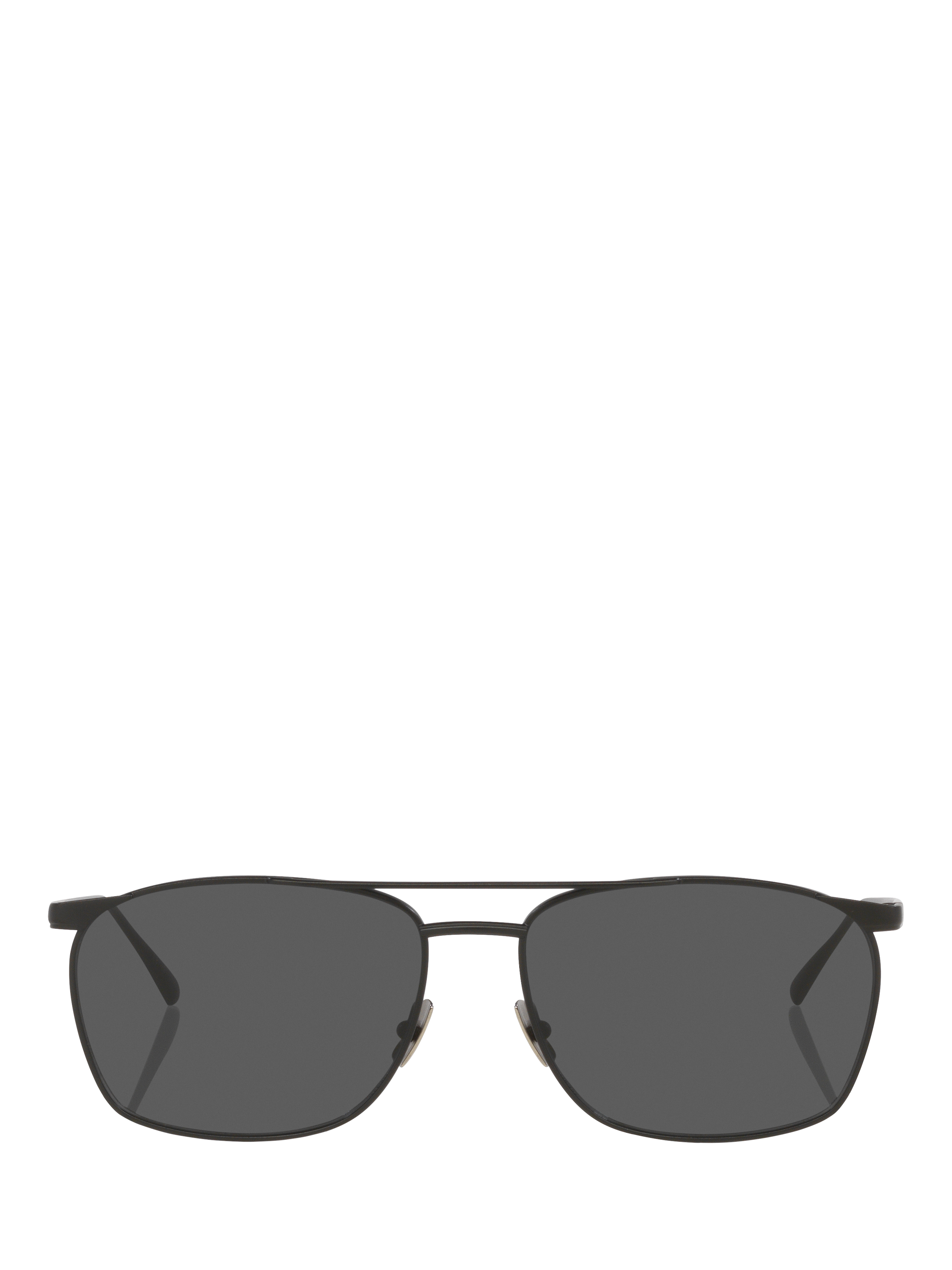 Product image 2 of 5, which shows Yves Saint Laurent YS000682 Women's D-Frame Sunglasses, Black