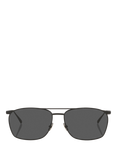 Yves Saint Laurent YS000682 Women's D-Frame Sunglasses, Black