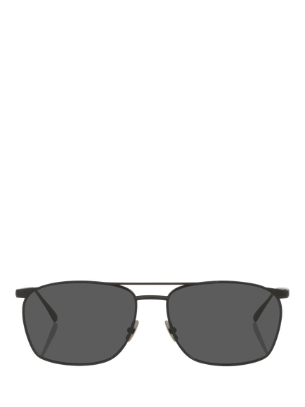 Yves Saint Laurent YS000682 Women's D-Frame Sunglasses, Black - view 2, Black