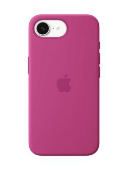 Apple iPhone 16e Silicone Case, Fuchsia