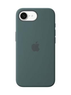 Apple iPhone 16e Silicone Case, Lake Green