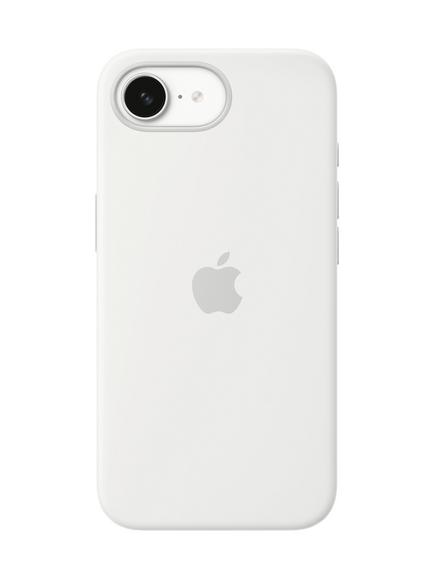 Apple iPhone 16e Silicone Case, White
