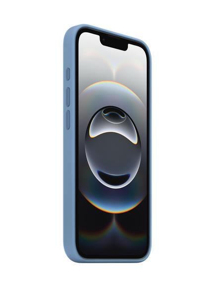 Apple iPhone 16e Silicone Case - view 2, Winter Blue