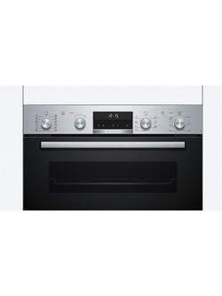 Bosch Series 6 MBA578BS7B Built In Double Electric Oven, Stainless Steel - view 2, Stainless Steel