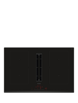 Siemens iQ500 ED851HQ26E 80cm Venting Induction Hob, Black, Black
