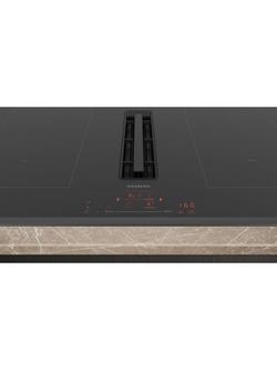 Siemens iQ500 ED851HQ26E 80cm Venting Induction Hob, Black - view 2, Black