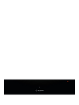 Bosch Series 6 Warming Drawer, BIC510NS0B, BIC510NB0, Black