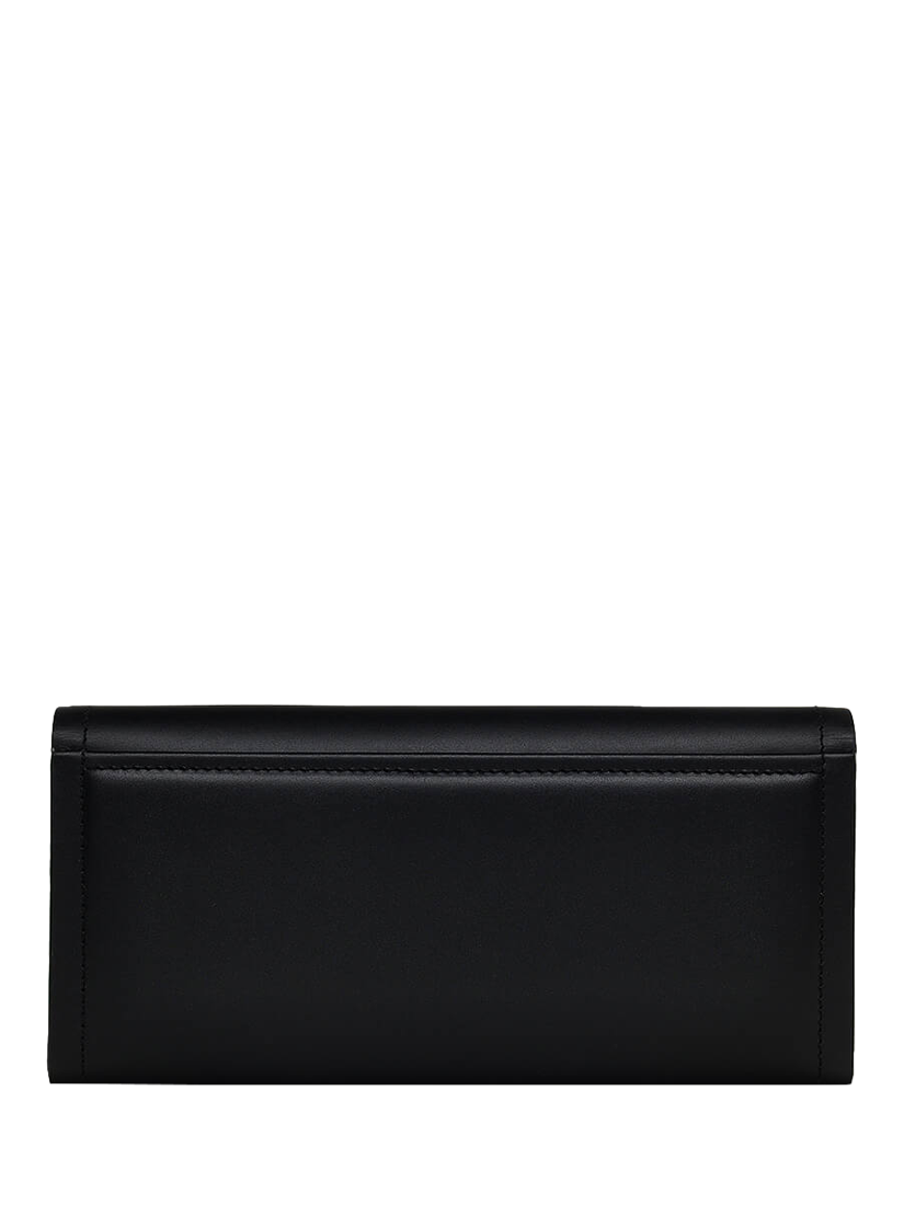 Product image 2 of 4, which shows Radley Heritage Lane Leather Large Flap Over Matinee Purse, Black