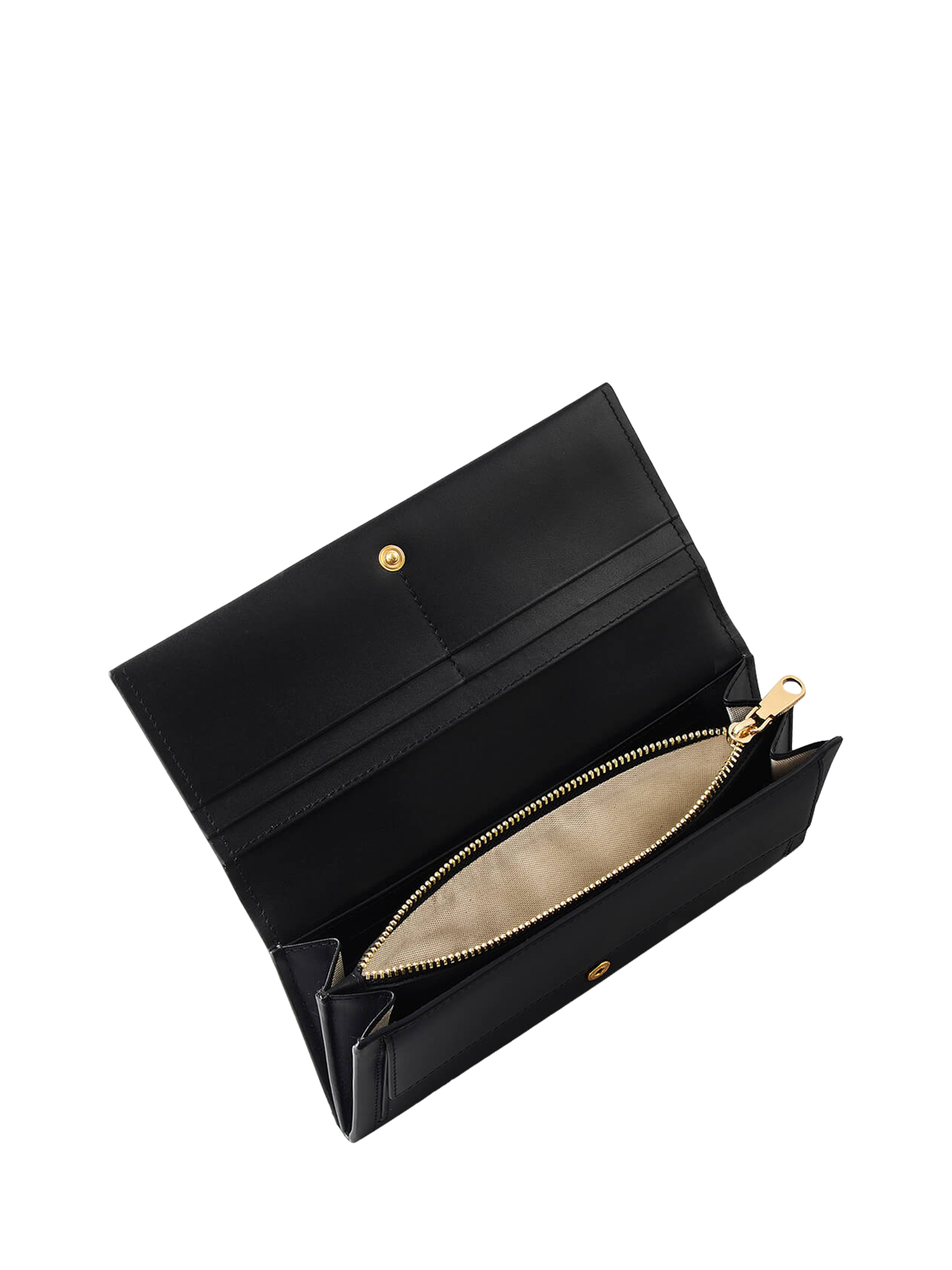 Product image 3 of 4, which shows Radley Heritage Lane Leather Large Flap Over Matinee Purse, Black