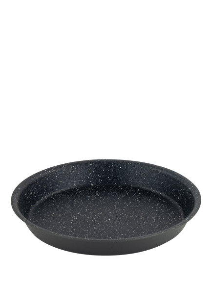 Dojo Yumi Neverstick Non-Stick Pie Dish, 26cm, Black
