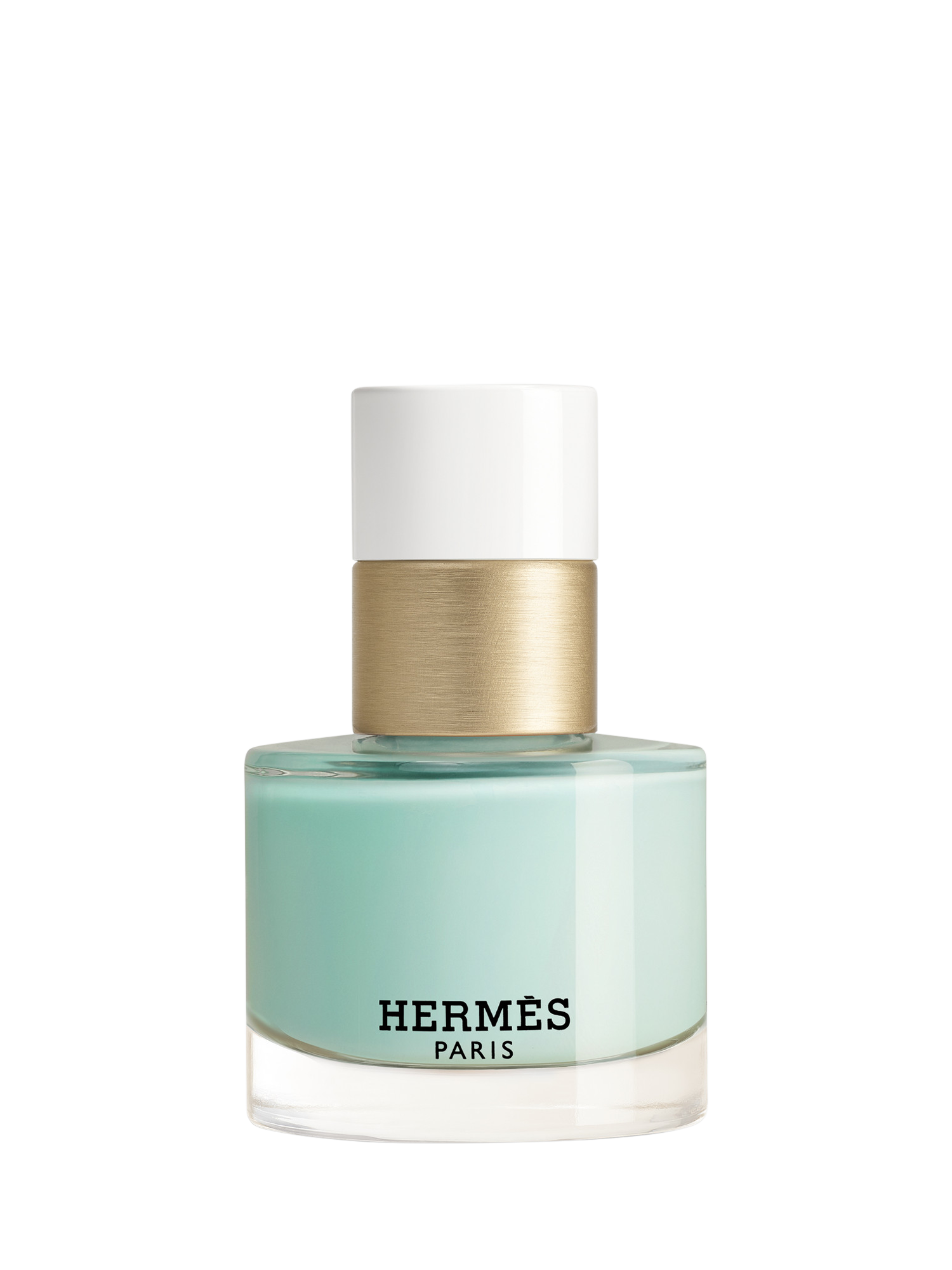 Product image 1 of 7, which shows Hermès Les Mains Hermès Nail Polish Limited Edition, 26 Vert Aqua