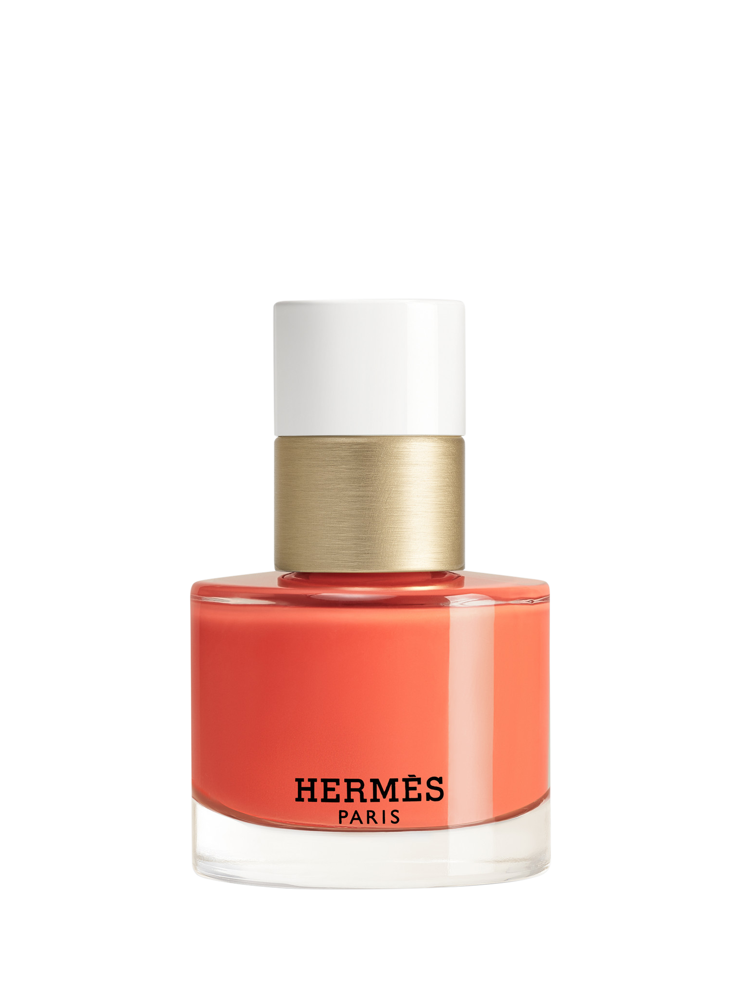 Product image 1 of 7, which shows Hermès Les Mains Hermès Nail Polish Limited Edition, 32 Orange Tulipe