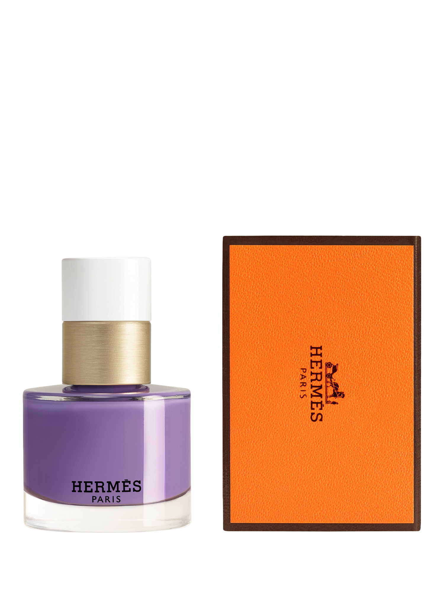 Product image 2 of 7, which shows Hermès Les Mains Hermès Nail Polish Limited Edition, 44 Iris Violetta