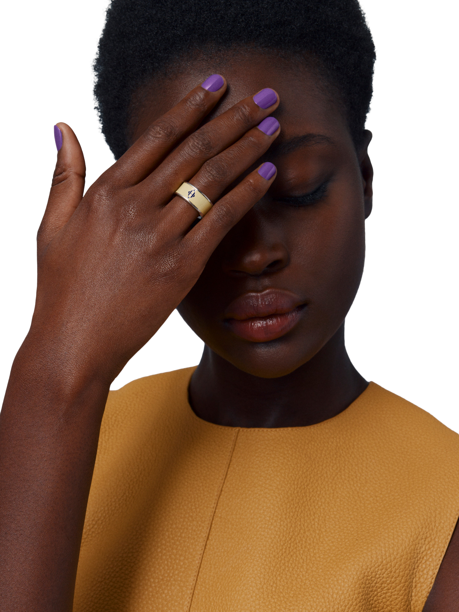 Product image 6 of 7, which shows Hermès Les Mains Hermès Nail Polish Limited Edition, 44 Iris Violetta