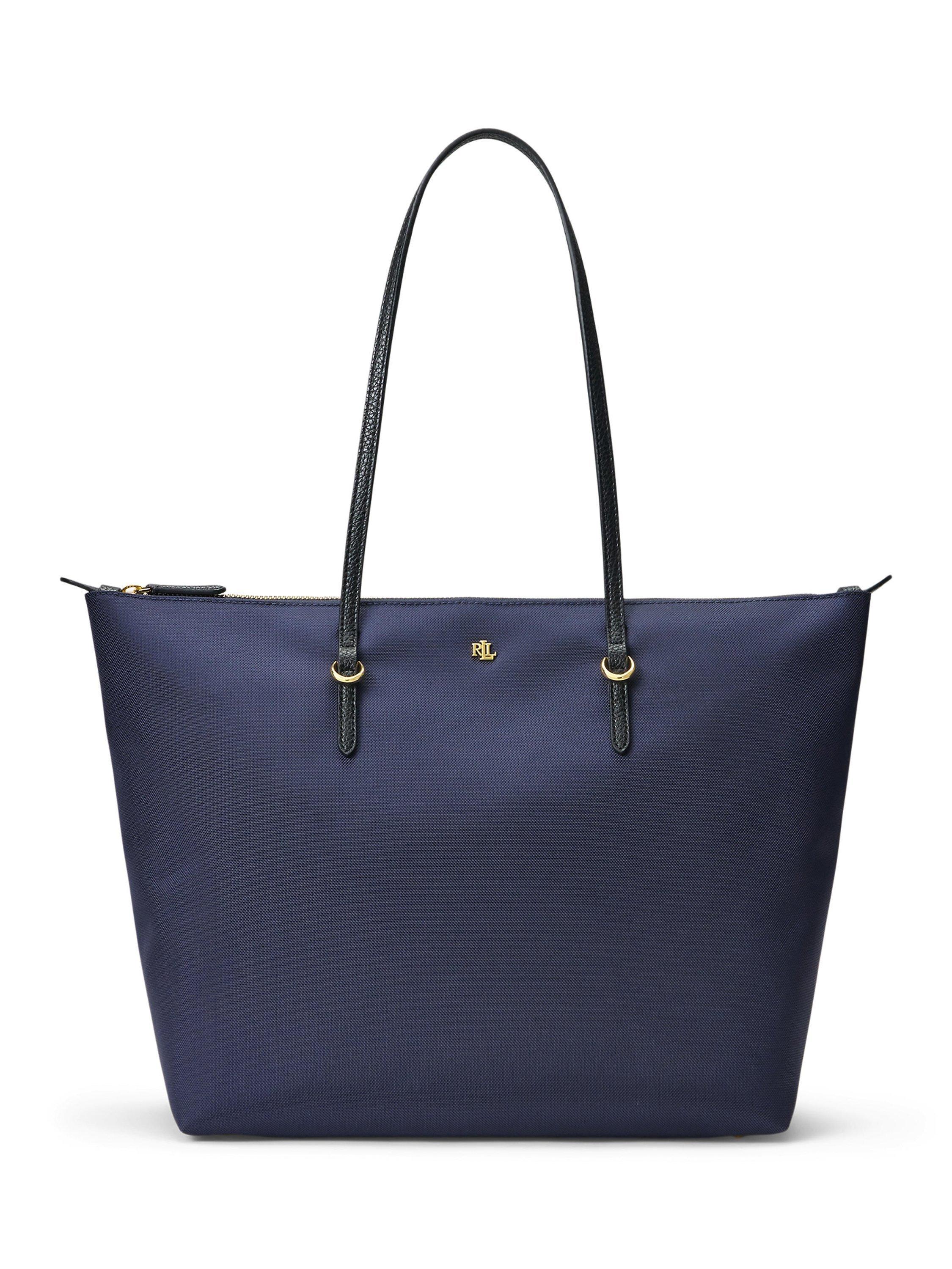 Product image 1 of 6, which shows Lauren Ralph Lauren Keaton 31 Tote Bag, Navy