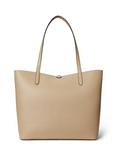 Ralph Lauren Reversible Medium Tote Bag, Sand/Sunset Plaid
