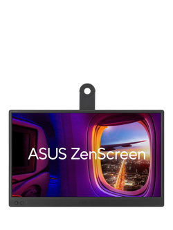 ASUS MB169CK ZenScreen Full HD Portable Monitor, 15.6”, Black - view 2, Black
