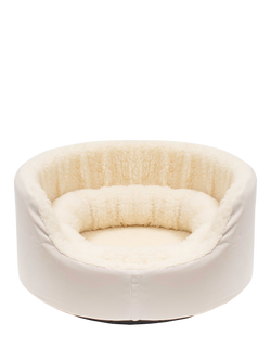 Lords & Labradors Grow With Me Puppy Bed, Cream