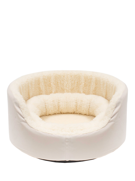 Lords & Labradors Grow With Me Puppy Bed, Cream