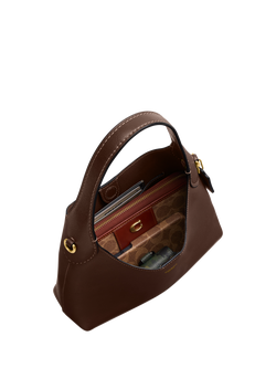 Coach Brooklyn Leather Hobo Shoulder Bag 23 - view 2, Brown