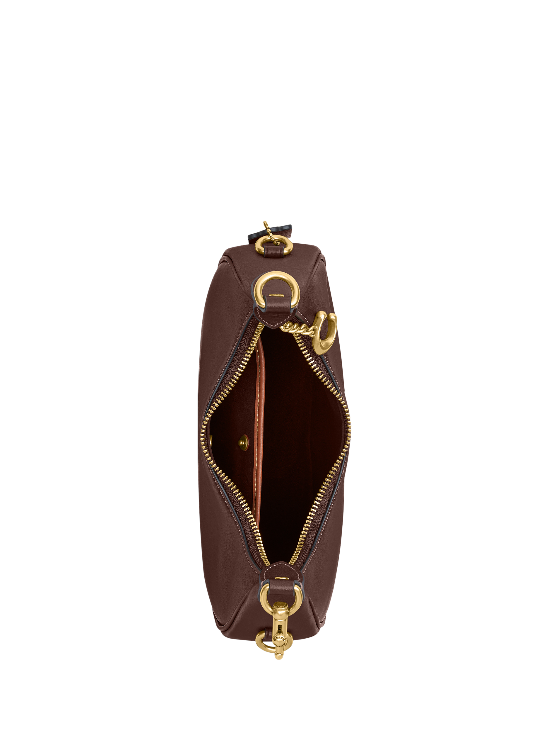 Product image 3 of 4, which shows Coach Jonie Leather Cross Body 22 Bag, Brown