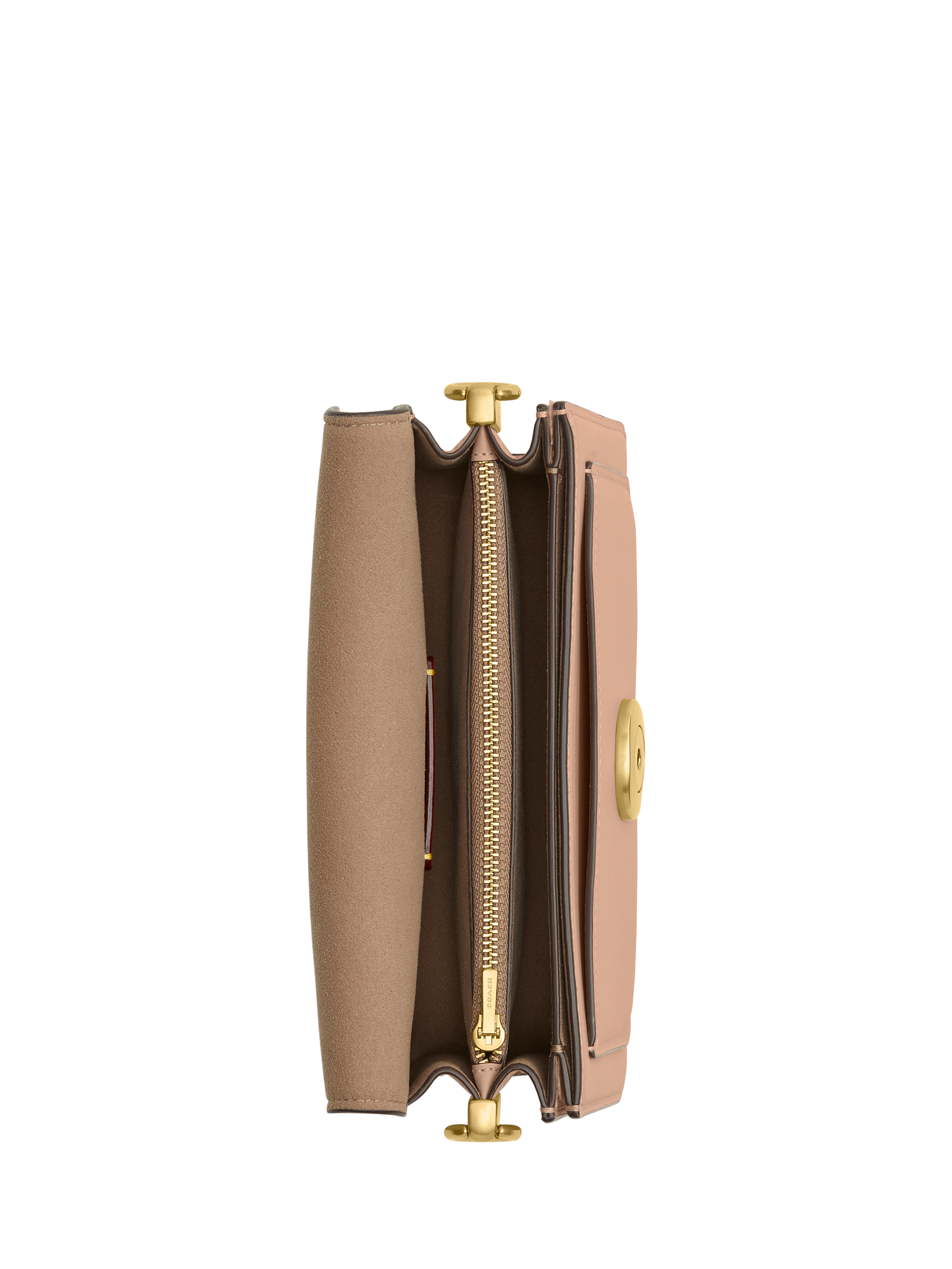 Product image 4 of 4, which shows Coach Tabby 20 Smooth Leather Shoulder Bag, Cream