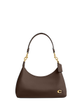 Coach Juliet Leather Shoulder Bag, Dark Stone