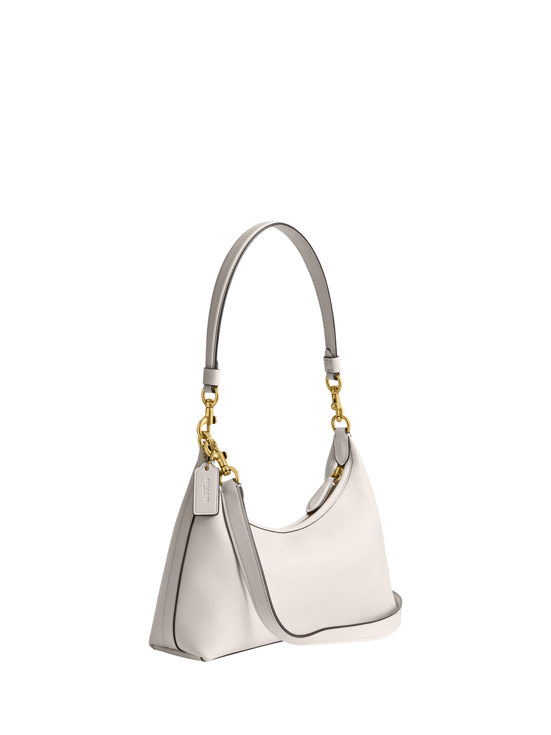 Product image 3 of 4, which shows Coach Juliet 25 Leather Shoulder Bag, Off White