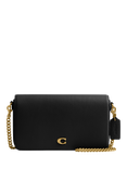 Coach Mila Leather Crossbody Bag, Black
