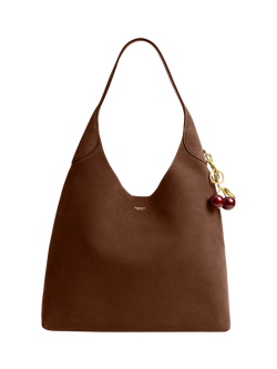 Coach Brooklyn Suede Hobo 39 Bag, Brown, Brown