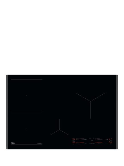 AEG TI84IB10FB 80cm Induction Hob, Black