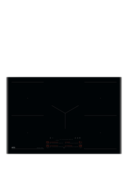 AEG TK85IM00FB 80cm Induction Hob, Black, Black