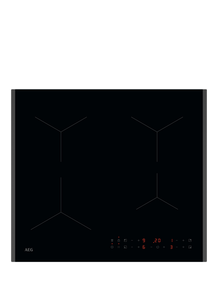 AEG TN64IA00FB 60cm Induction Hob, Black