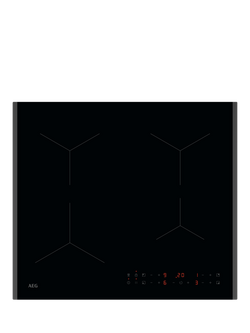 AEG TN64IA04FB 60cm Induction Hob, Black, Black