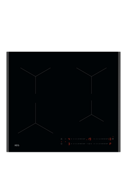 AEG TO64IA00FB 60cm Induction Hob, Black, Black