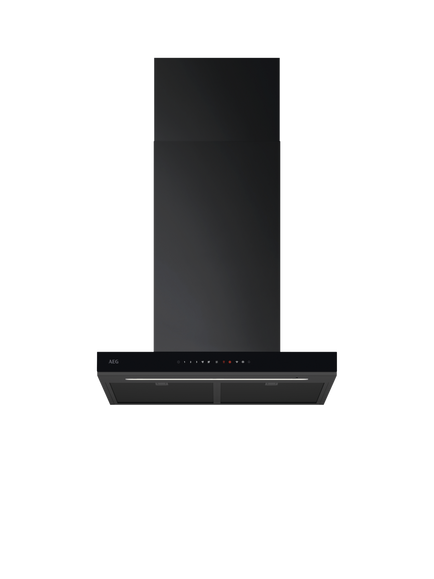 AEG GB87D61CB Chimney Cooker Hood, Black
