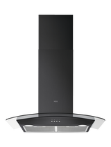 AEG DTX3840B Chimney Cooker Hood