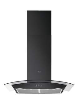 AEG DTX3840B Chimney Cooker Hood, 