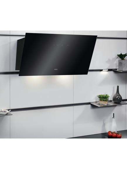 AEG DVX5661HB Chimney Cooker Hood - view 2, Black