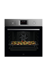 AEG OS6PB50AM Built In Electric Single Oven, Stainless Steel