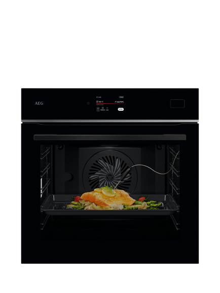 AEG 8000 TB8SB731AB Built-in Electric Oven, Black, Black