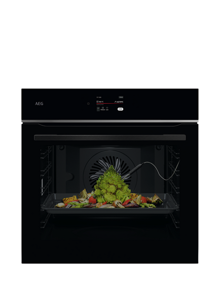 AEG TE7PB731AB Built In Electric Single Oven, Black - view 2, Black