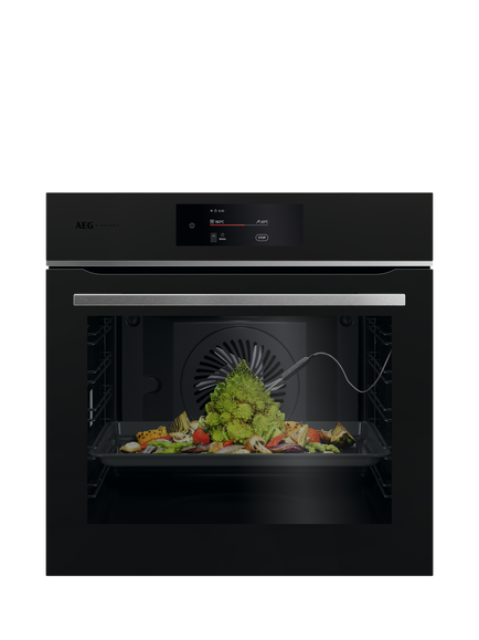 AEG TE7PB731AT Built In Electric Single Oven, Matt Black, Matt Black