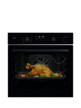 AEG TR6PB521SB Built-In Electric Self Cleaning Single Oven, Black