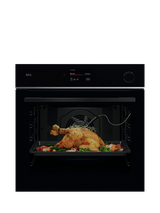AEG TR7PB731SB Built-In Electric Self Cleaning Single Oven, Black