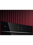 AEG TR7PB731SB Built-In Electric Self Cleaning Single Oven, Black