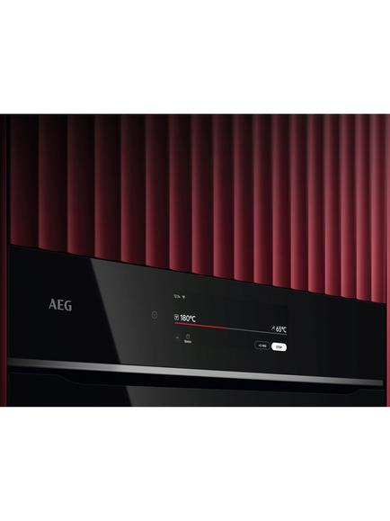 AEG TT9PB831AB Built In Electric Single Oven, Black - view 2, Black