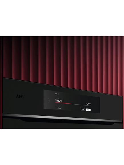 AEG TT9PB831AT Built In Electric Single Oven, Matt Black - view 2, Matt Black