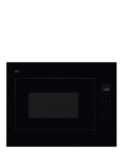 AEG OB6SM261UB Built In Microwave, Black, Black