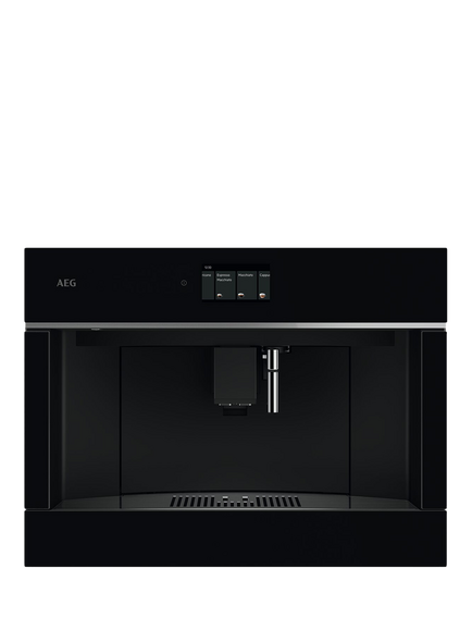 AEG TC8NK7B Built In Coffee Machine, Black, Black